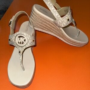 Michael Kors Wedge Sandals 3”